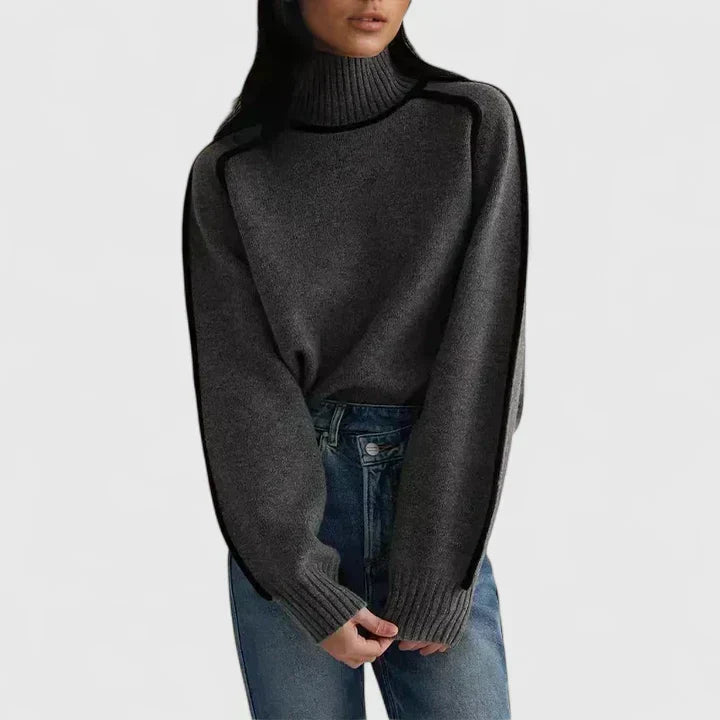 Sandra | Turtleneck Sweatshirt
