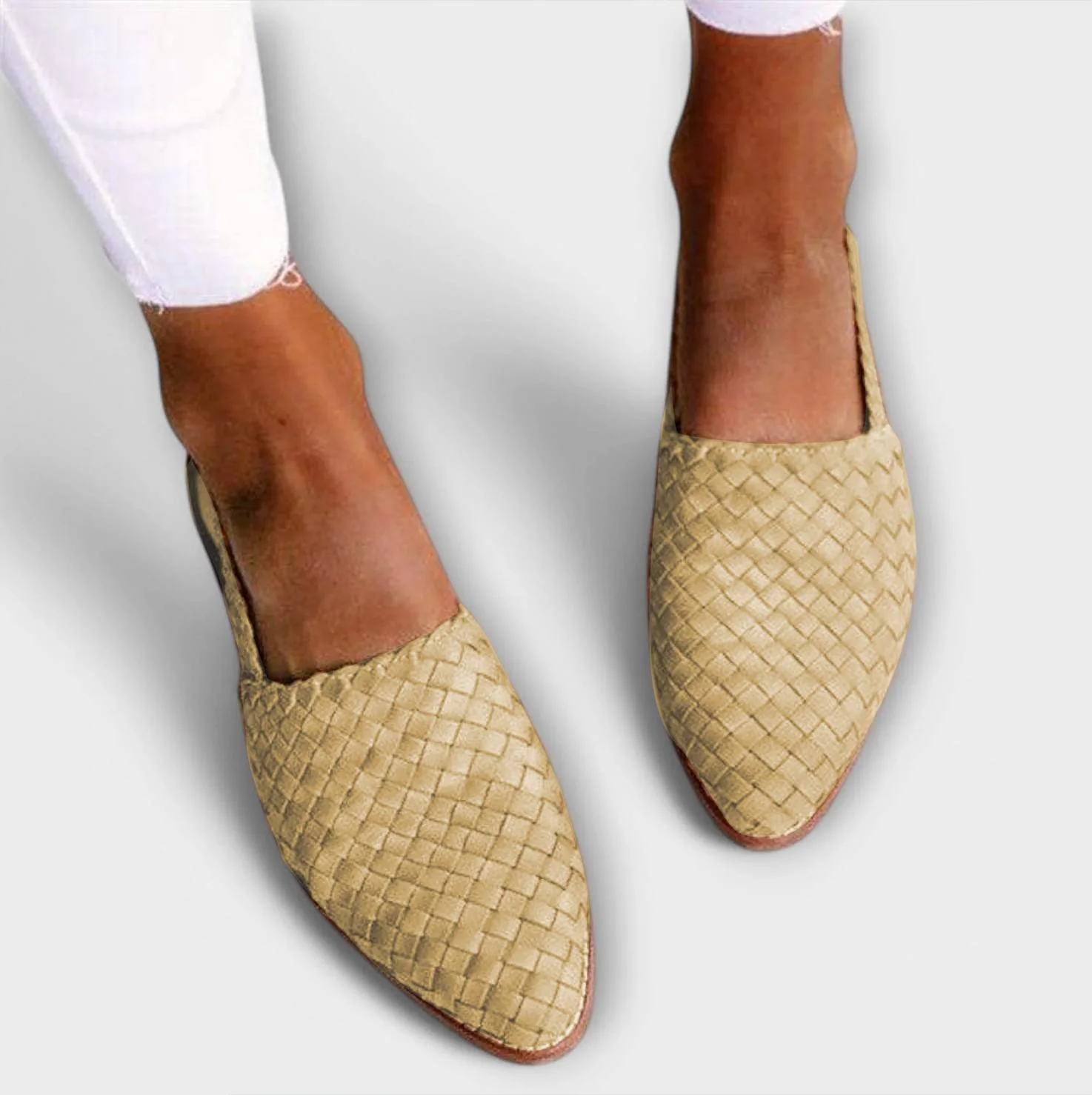 Sharon | Woven Loafers
