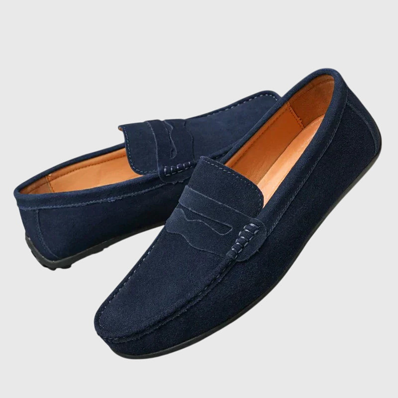 Pauline | Suede Loafers