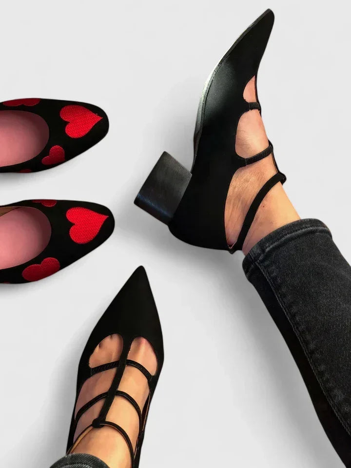 Gisele | T-strap Mary Jane Loafers