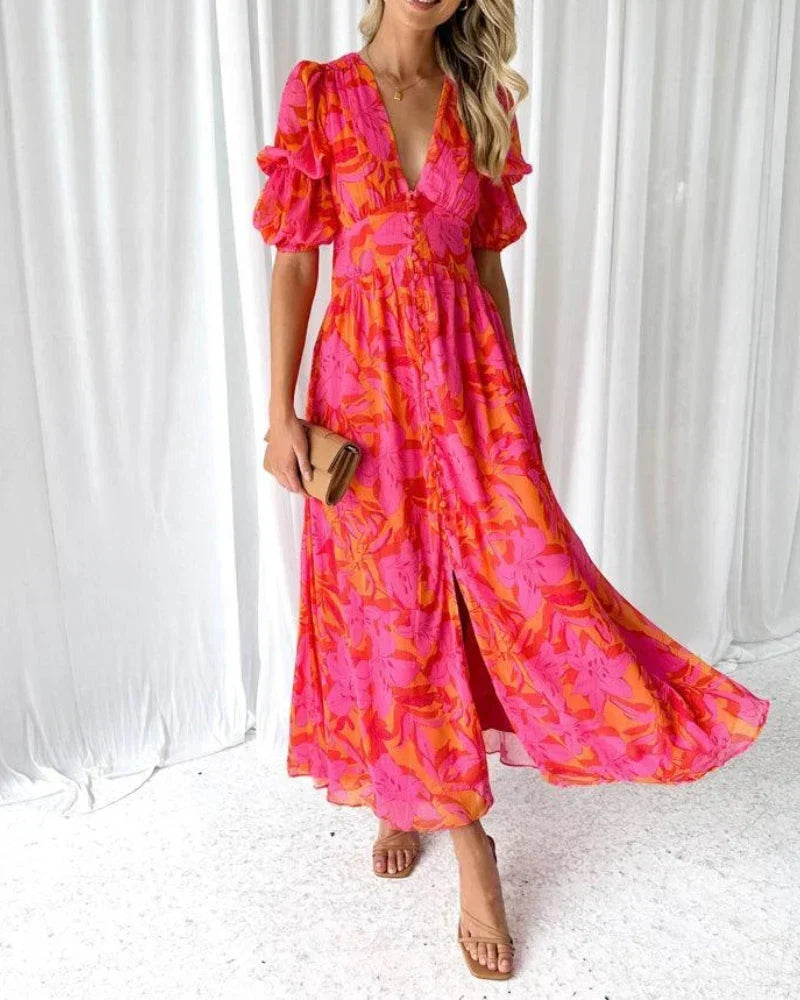 Amelija | Floral Maxi Dress