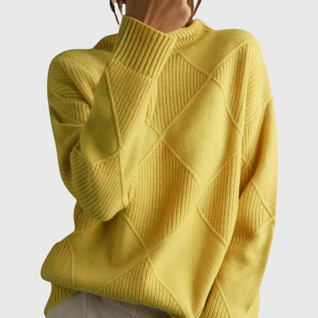 Winifred | Quilted Sweatshirt