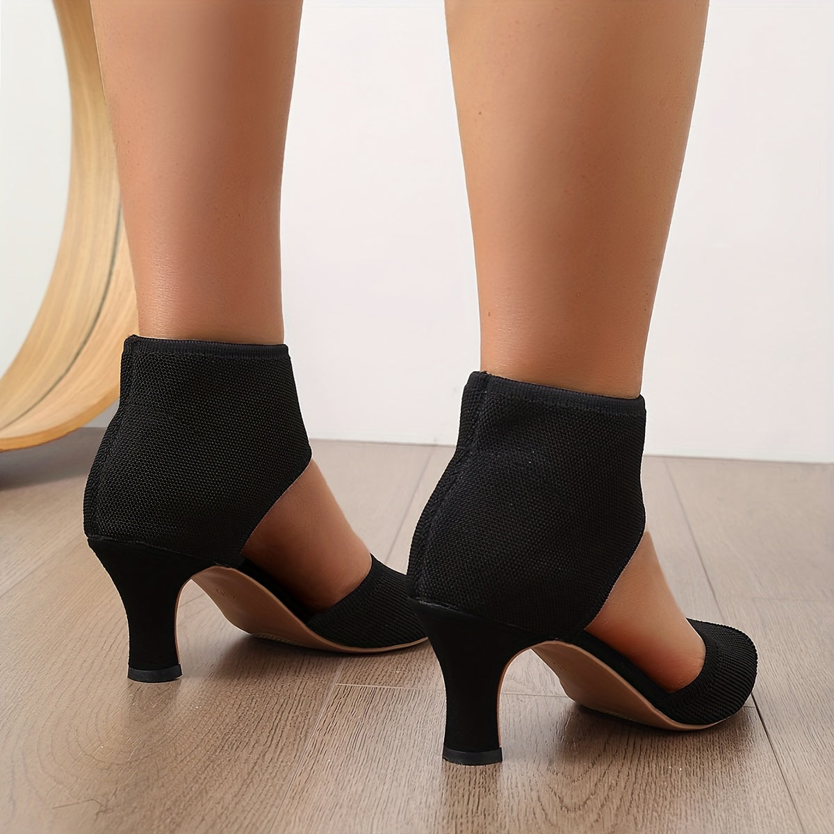 Vanessa | Stretch Comfort Heels