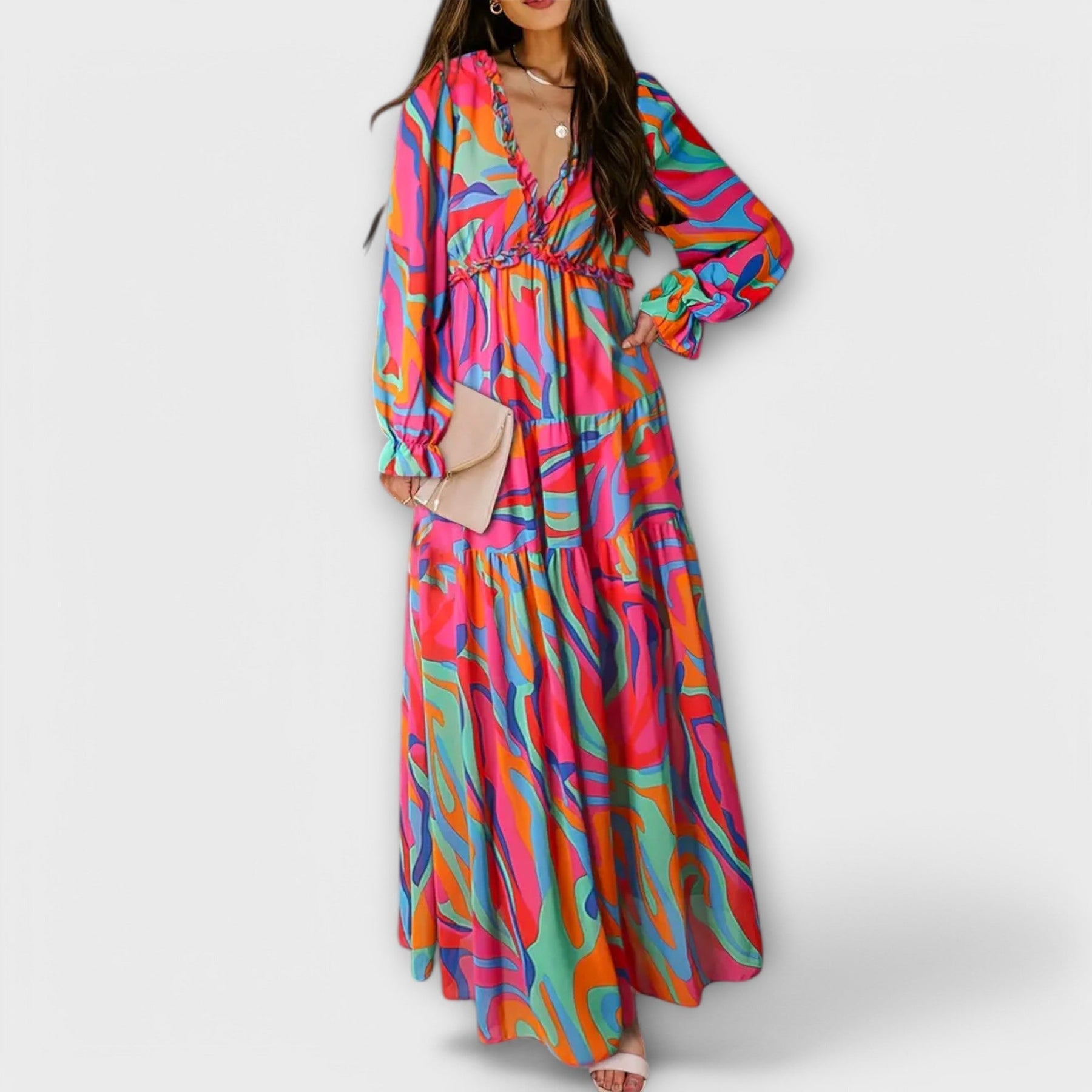 Daphne | Floral Maxi Dress