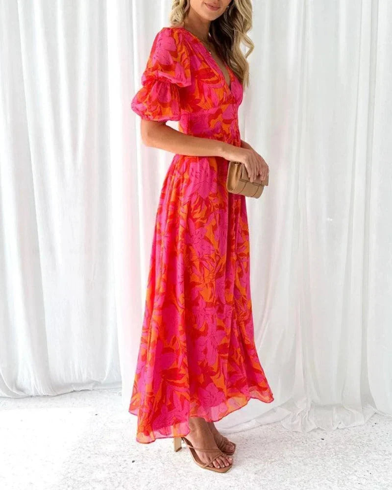 Amelija | Floral Maxi Dress