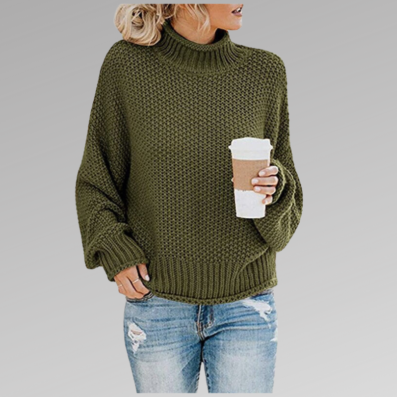 Elaine | Chunky Knit Sweatshirt