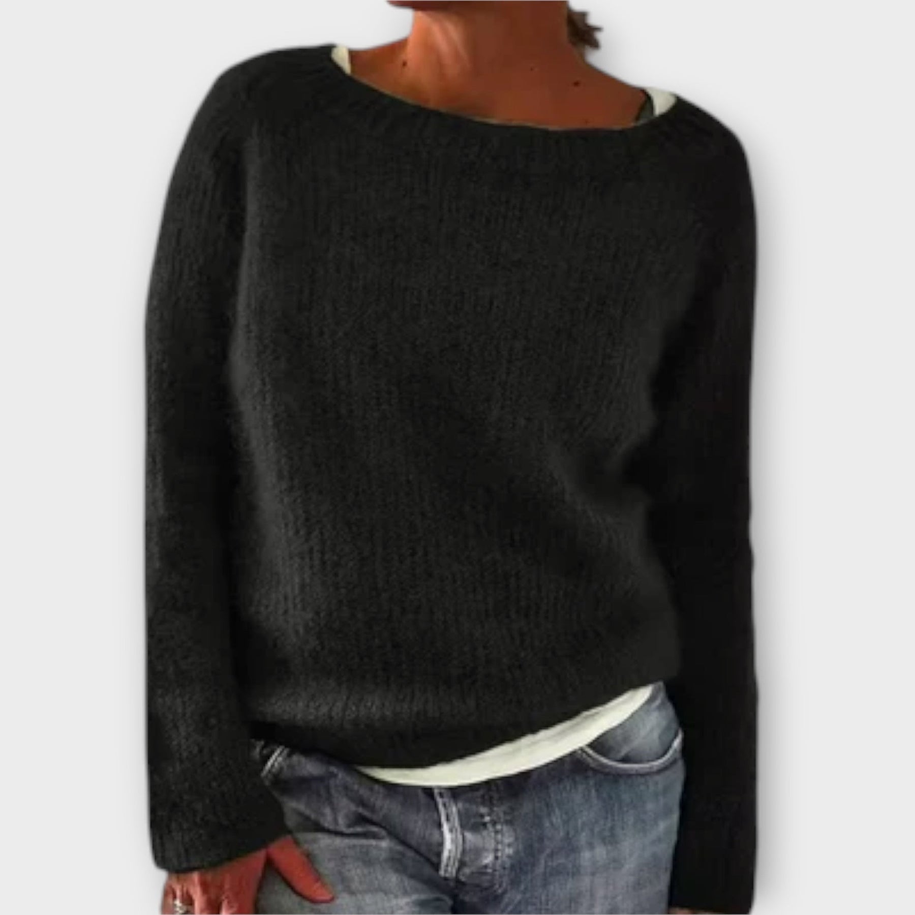 Gisela | Ribbed Sweatshirt