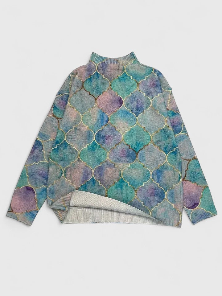 Rosemary | Geometric Sweatshirt