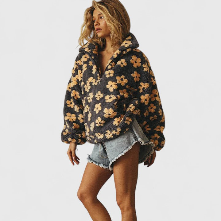 Veronica | Floral Sweatshirt