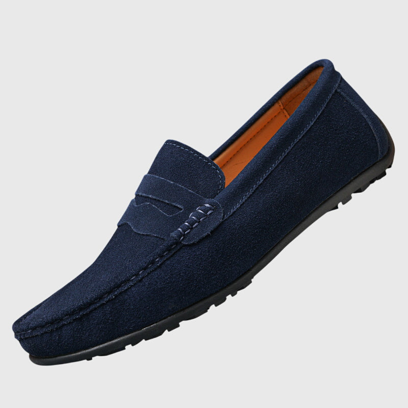 Pauline | Suede Loafers