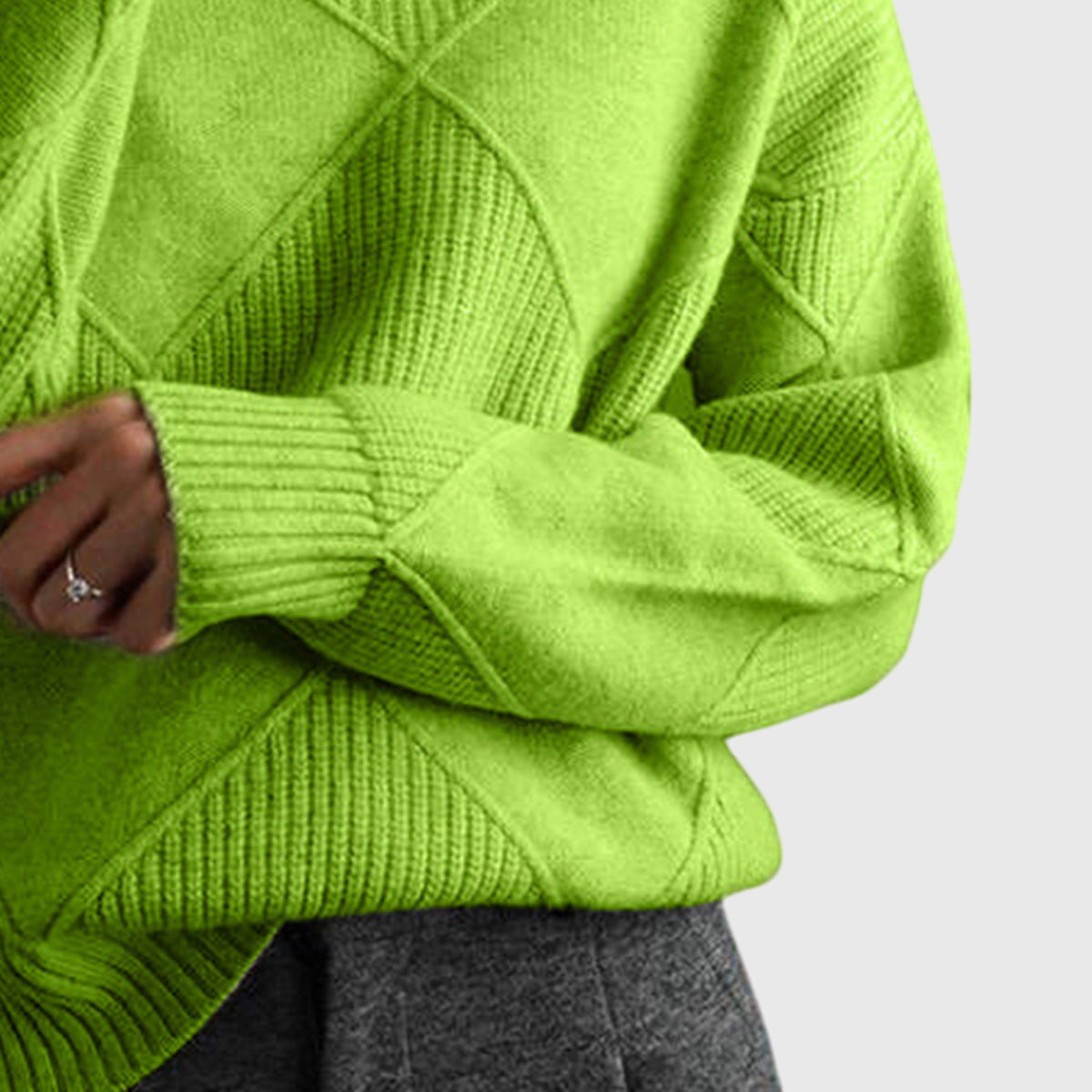 Winifred | Quilted Sweatshirt