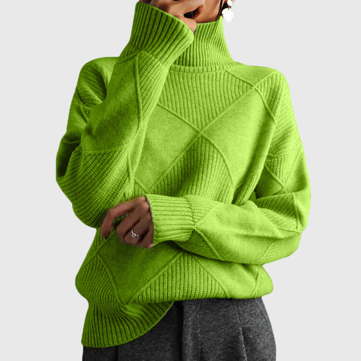 Winifred | Quilted Sweatshirt