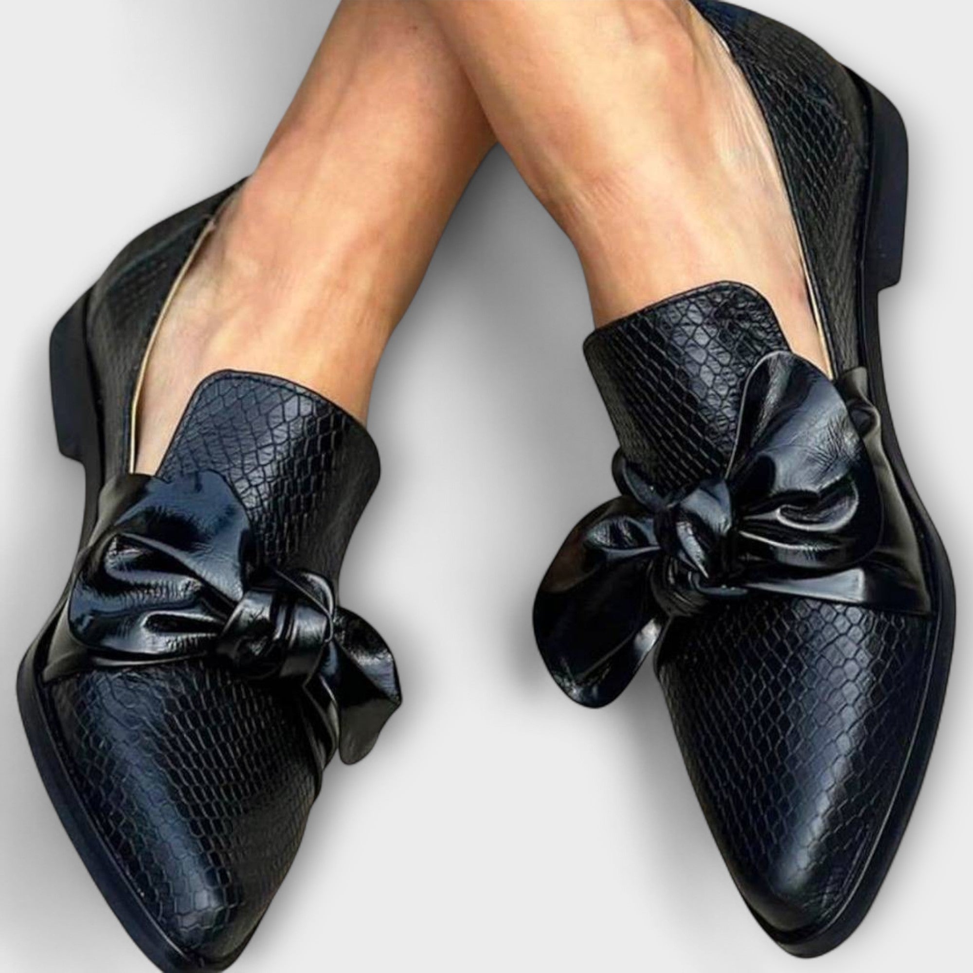 Moira | Elegant Bow Loafers
