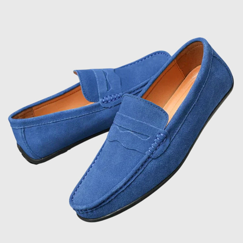 Pauline | Suede Loafers