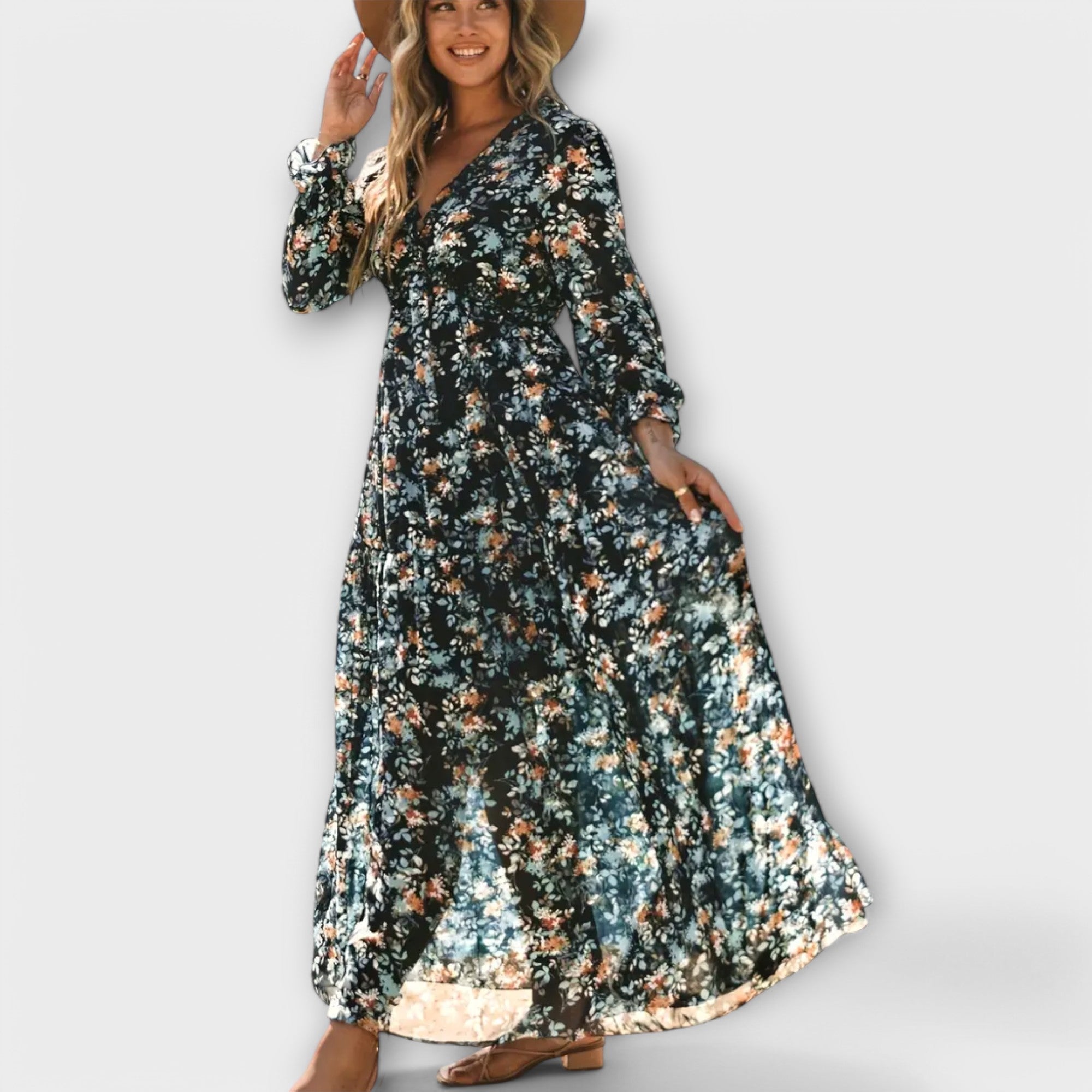 Daphne | Floral Maxi Dress