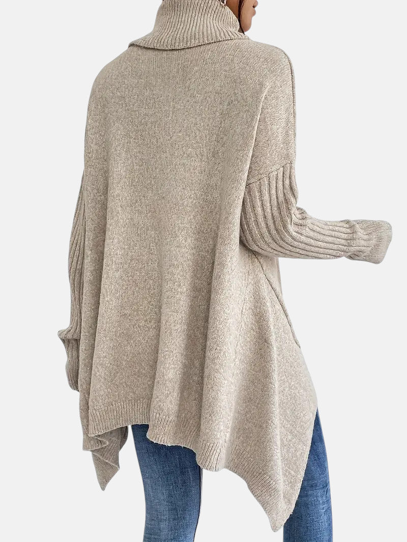 Marley | Oversized Turtleneck Sweatshirt