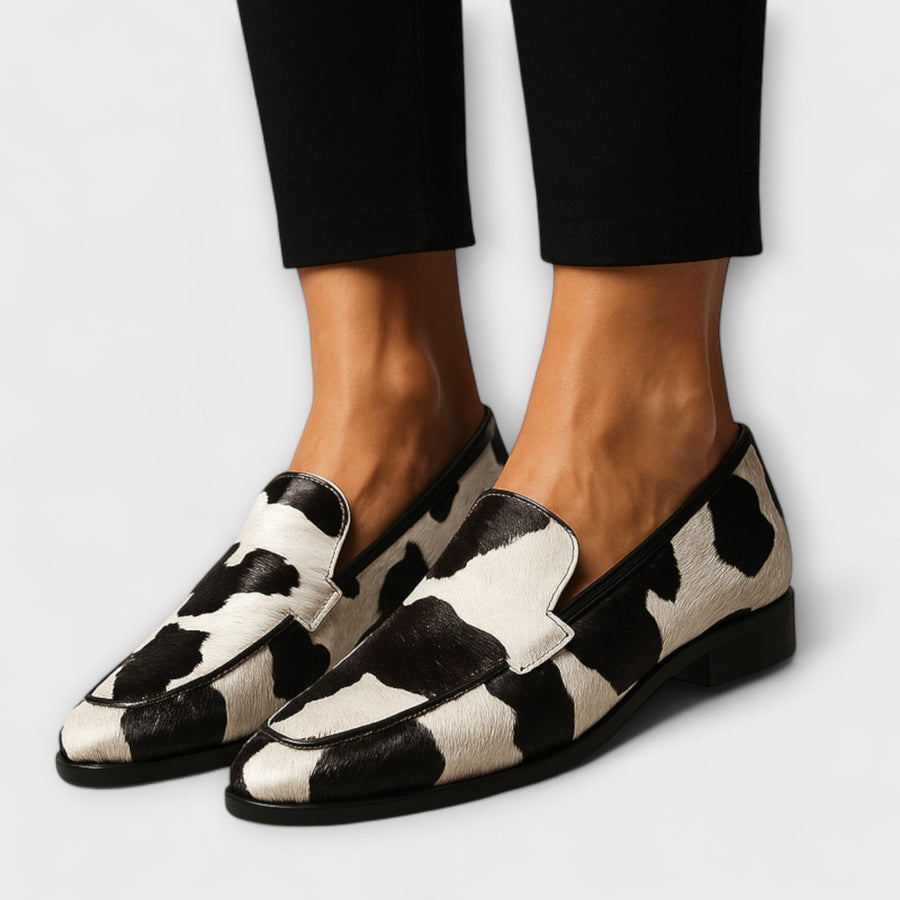 Ursula | Patterned Loafers