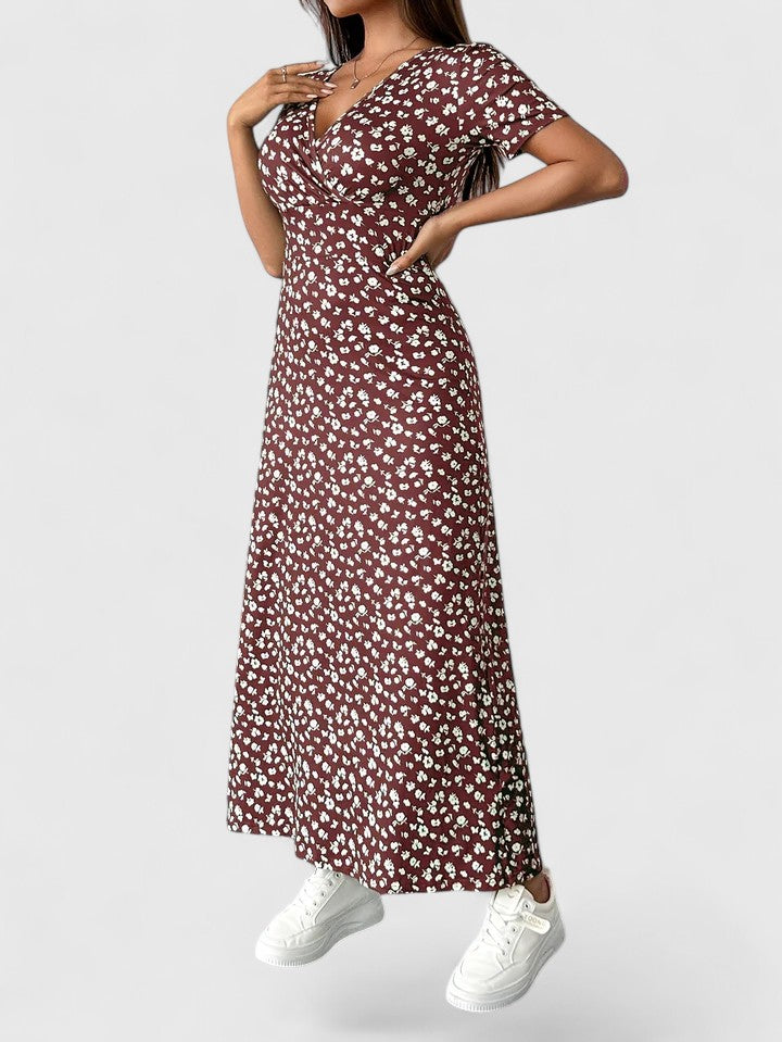 Farzana | Floral Wrap Dress