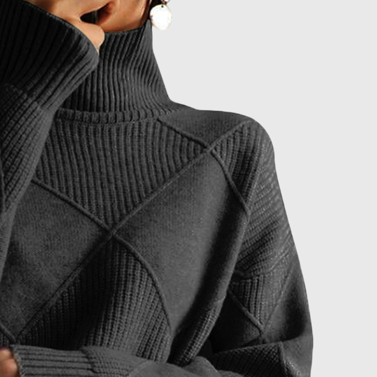 Winifred | Quilted Sweatshirt