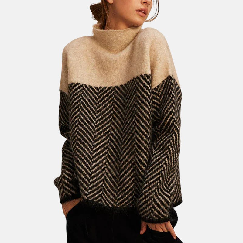 Loretta | Geometric Sweatshirt