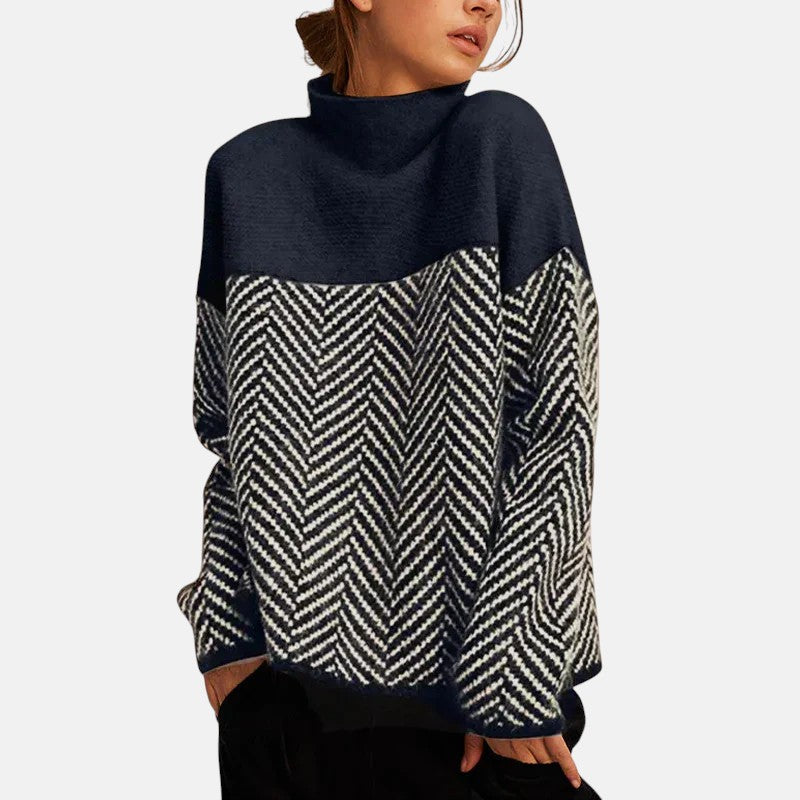 Loretta | Geometric Sweatshirt
