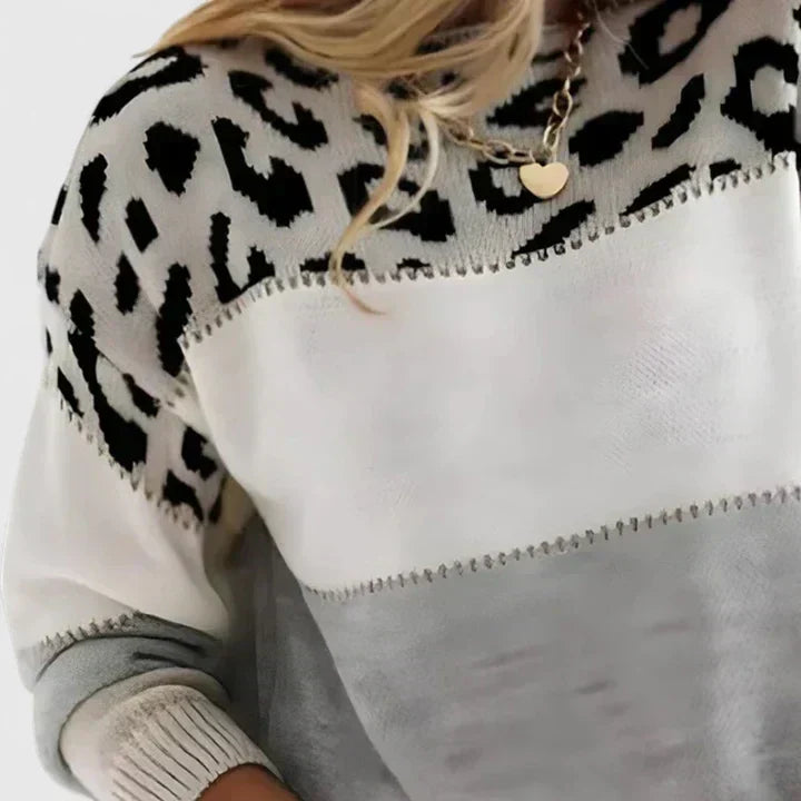 Rosalind | Leopard Print Sweatshirt