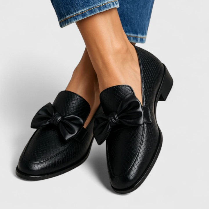 Dorothea | Elegant Bow Loafers