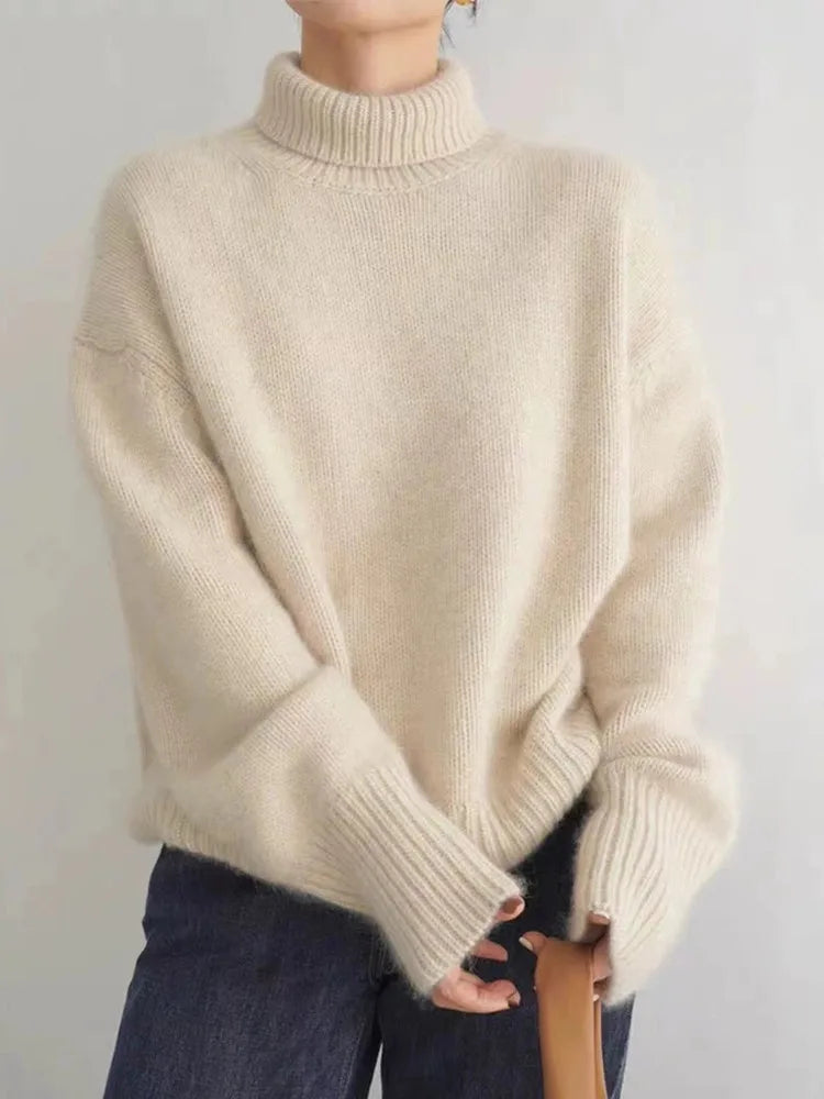Charlotte | Cosy Turtleneck Sweatshirt