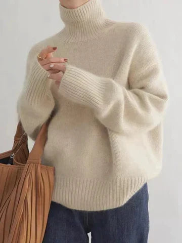 Charlotte | Cosy Turtleneck Sweatshirt