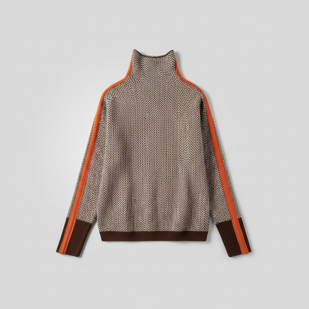 Gillian | Chevron Stripe Sweatshirt
