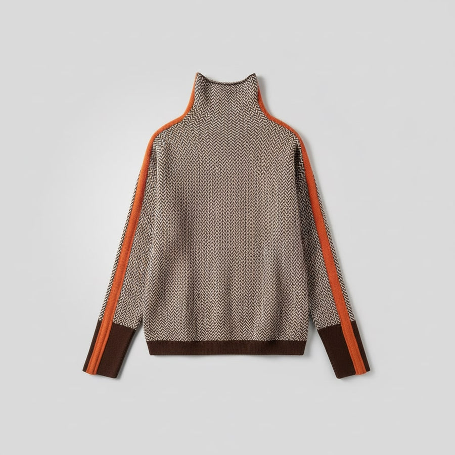 Gillian | Chevron Stripe Sweatshirt