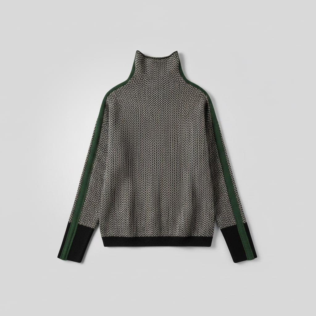 Gillian | Chevron Stripe Sweatshirt