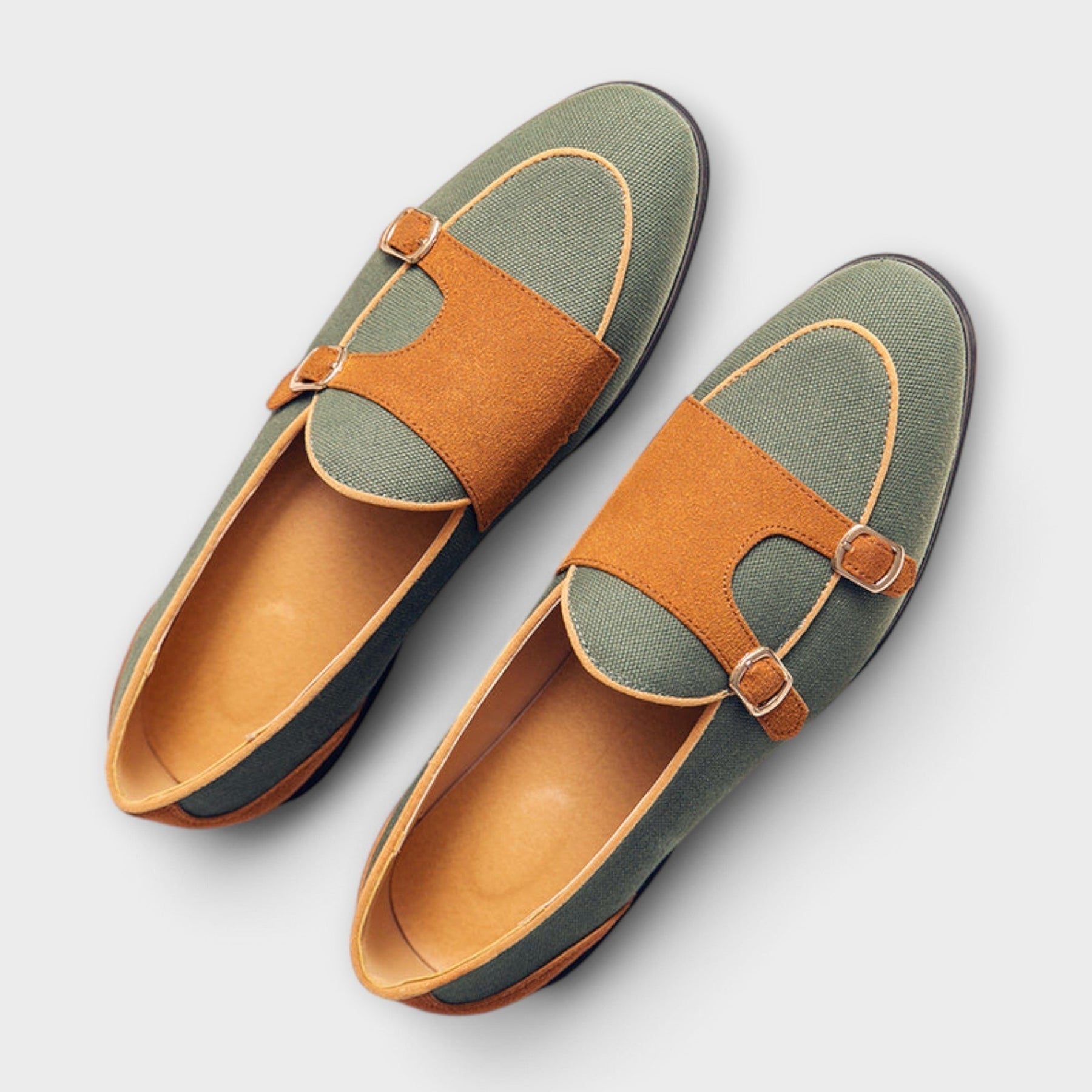 Lesley | Two-Tone Loafers