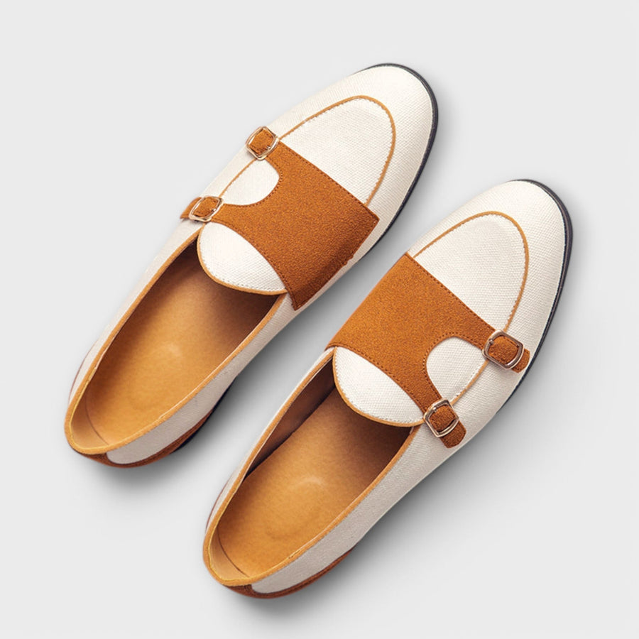 Lesley | Two-Tone Loafers