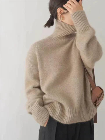 Charlotte | Cosy Turtleneck Sweatshirt