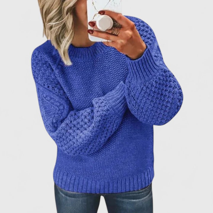 Ingrid | Textured Bubble Sweatshirt