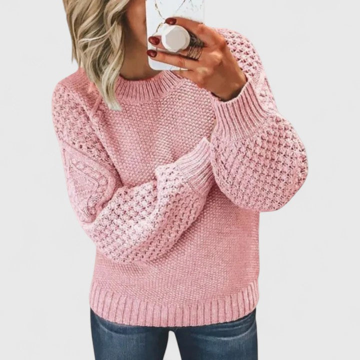 Ingrid | Textured Bubble Sweatshirt