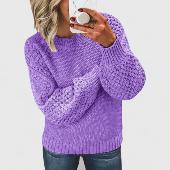 Ingrid | Textured Bubble Sweatshirt