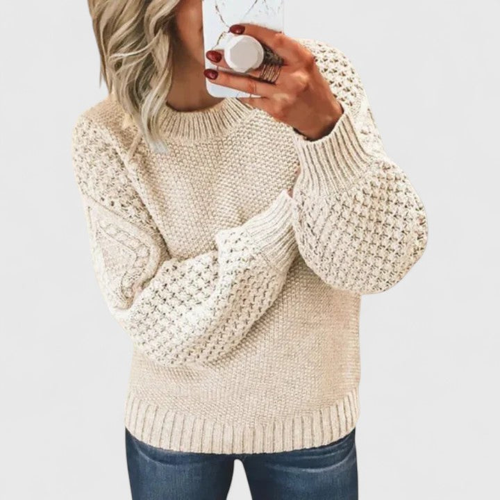 Ingrid | Textured Bubble Sweatshirt
