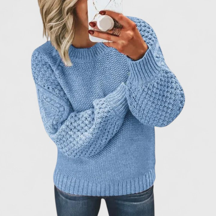 Ingrid | Textured Bubble Sweatshirt