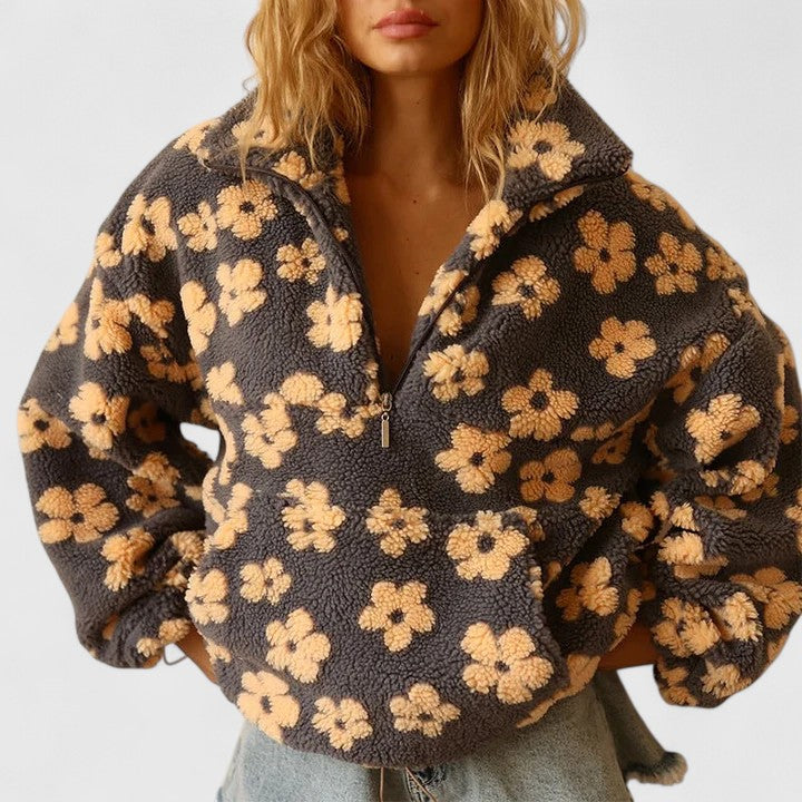 Veronica | Floral Sweatshirt