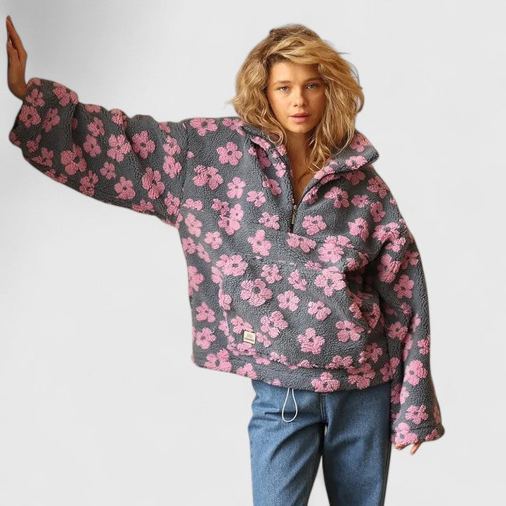 Veronica | Floral Sweatshirt