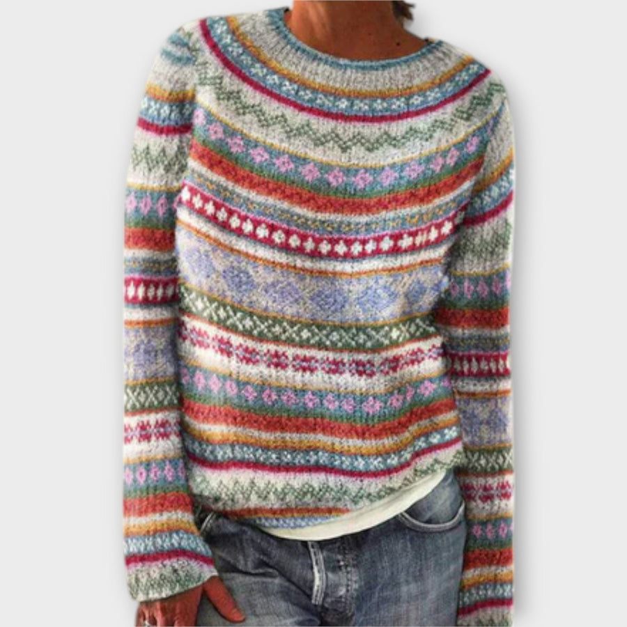 Iris | Fair Isle Sweatshirt