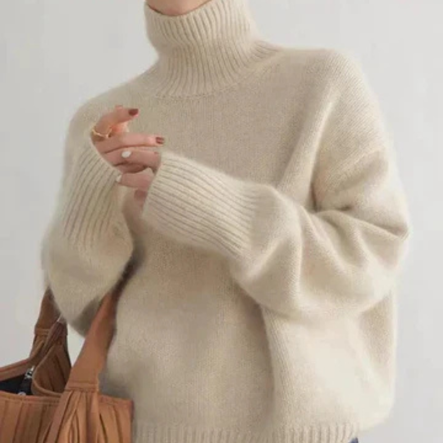 Charlotte | Cosy Turtleneck Sweatshirt