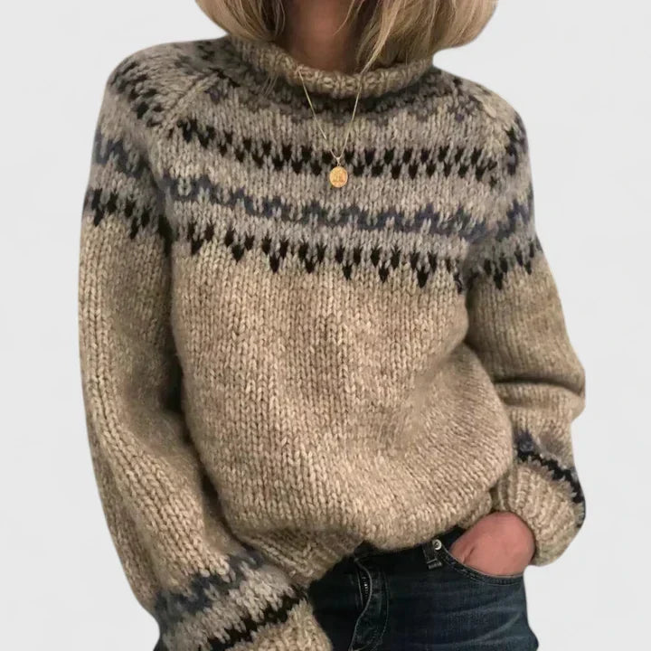 Victoria | Fair Isle Sweatshirt