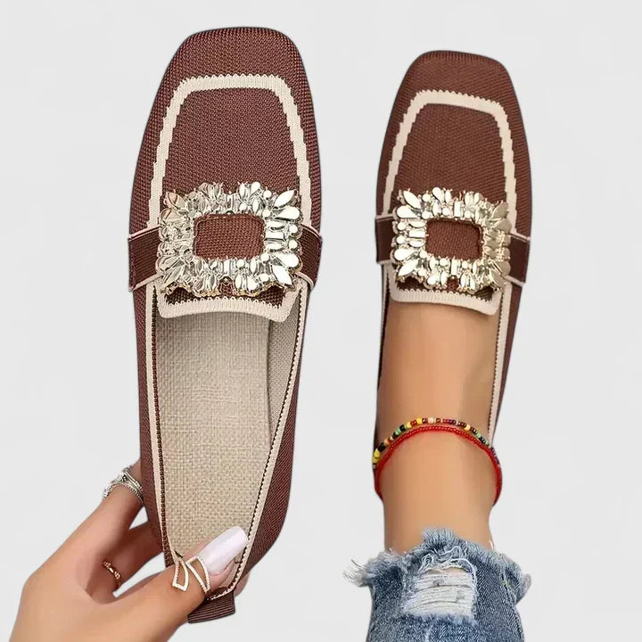 Melanie | Embellished Loafers
