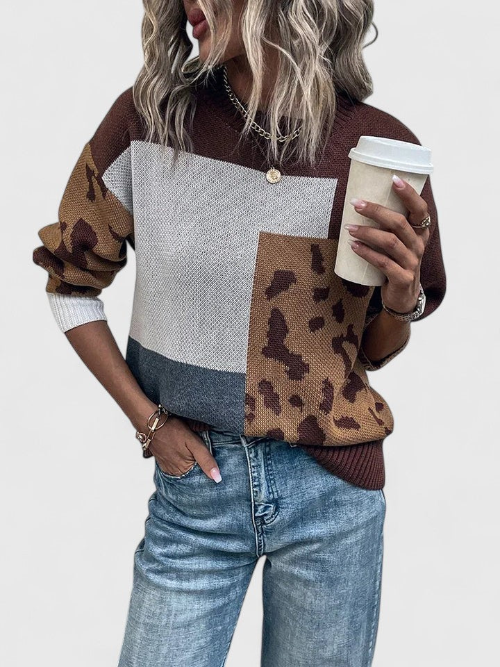 Cassandra | Colour Block Sweatshirt