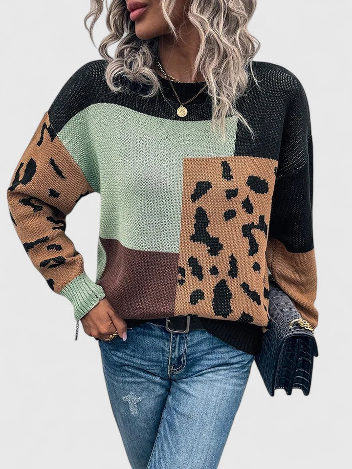 Cassandra | Colour Block Sweatshirt