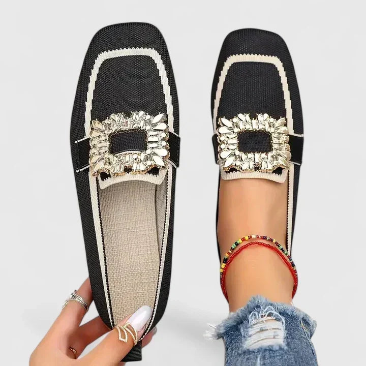 Melanie | Embellished Loafers