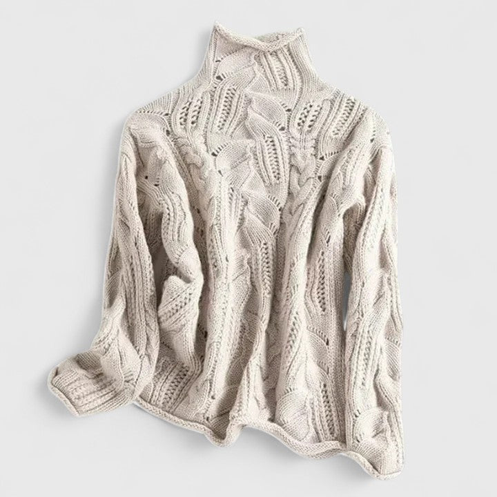 Denise | Chunky Cable Sweatshirt